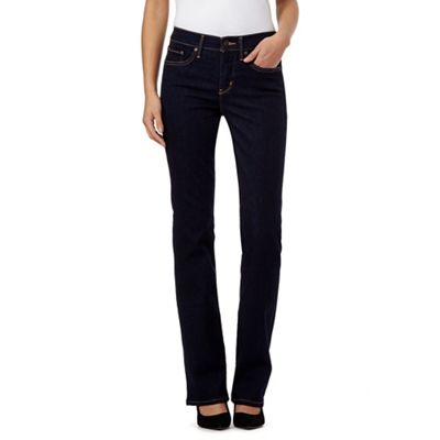 Dark blue 315 shaping bootcut jeans